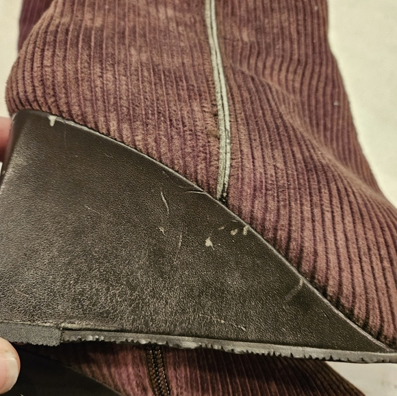 ME TOO BROWN CORDUROY BOOTS - Picture 6 of 6